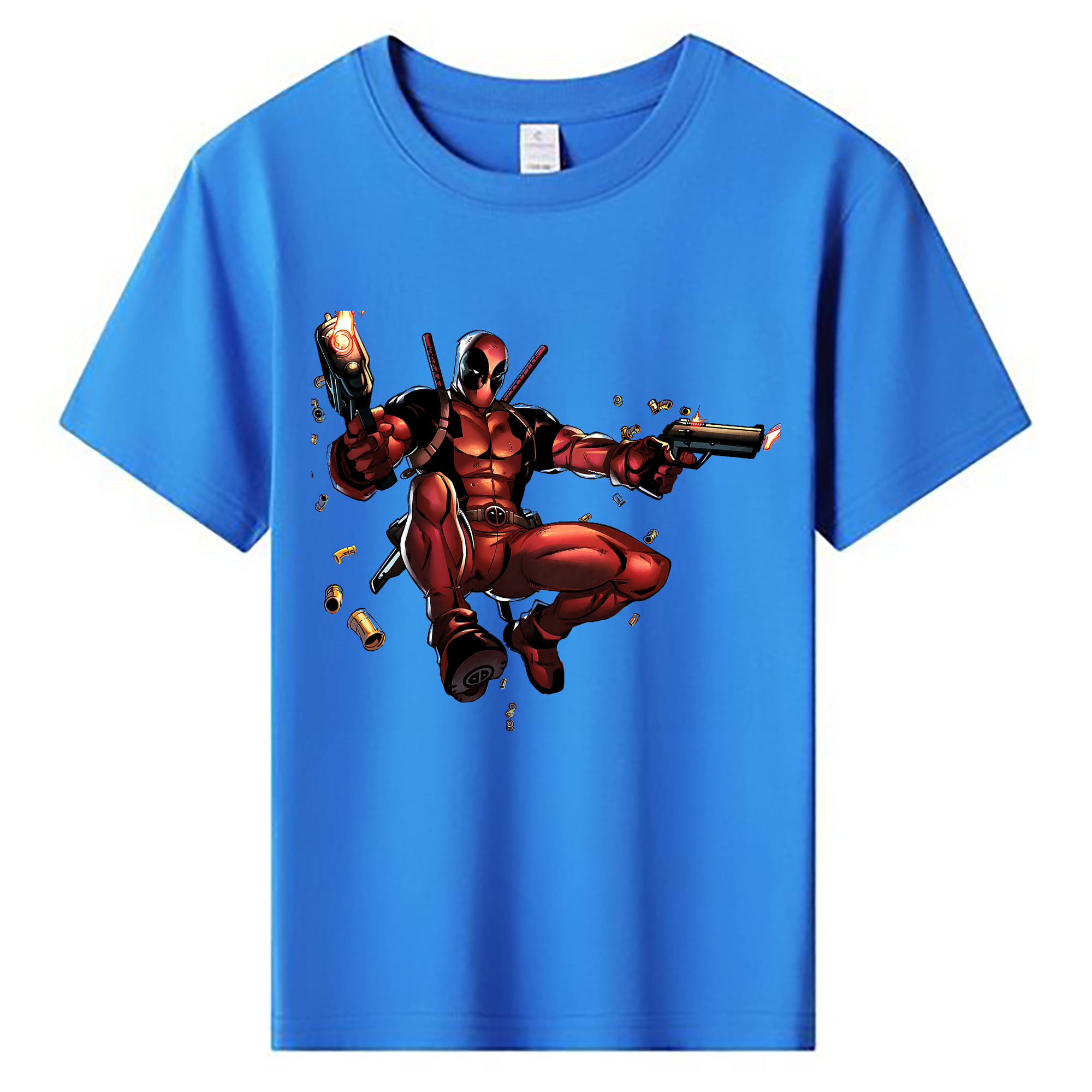 （画像用） Deadpool デッドプール 綿100％キッズTシャツ（フロントプリント）